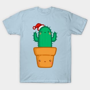 Christmas Cactus - Kawaii Cactus - Cute Cactus T-Shirt